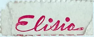 Etiqueta da loja de discos Elisia