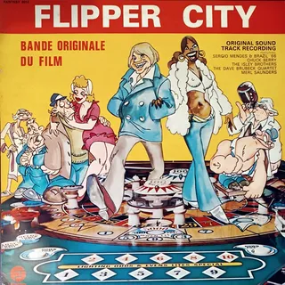 Capa do álbum Flipper City, disco com a banda sonora do filme