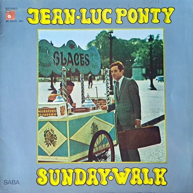 Capa do álbum Sunday Walk, de Jean-Luc Ponty