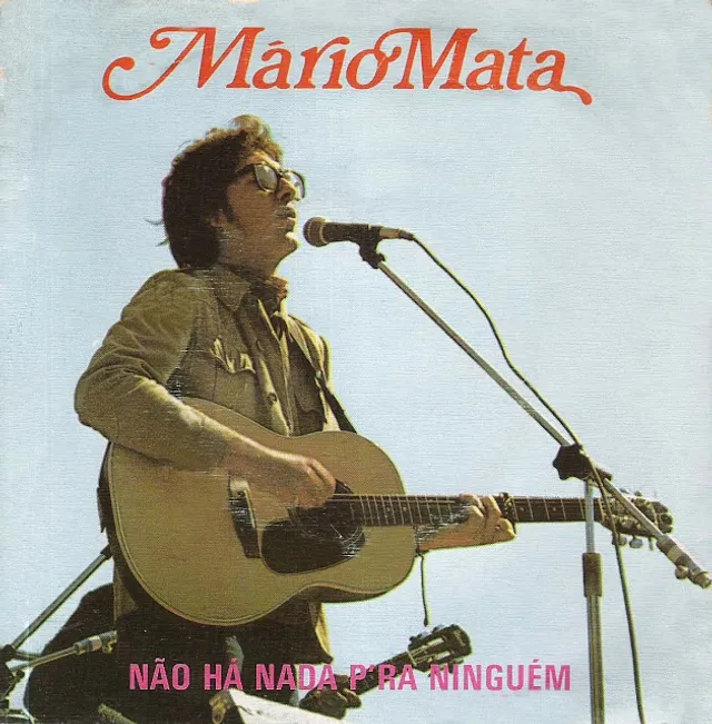 Capa do disco Não Há Nada P'ra ninguém, de Mário Mata