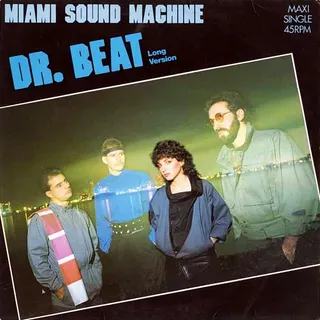 Capa do single Dr. Beat do grupo Miami Sound Machine