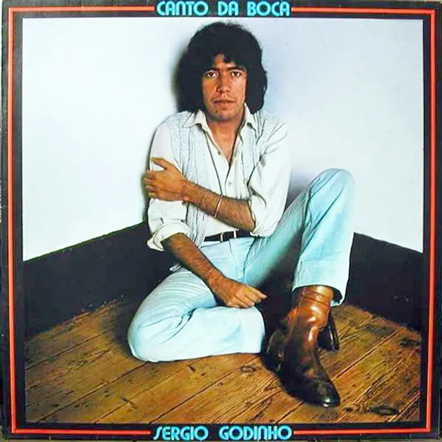 Capa do disco de vinil Canto da Boca, de Sérgio Godinho